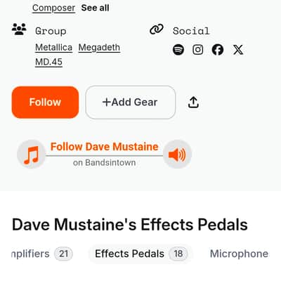 DAVE MUSTAINE'S MEGADETH Recording Studio Album & Tour Stage Played DigiTech USA HarmonyMan Intelligent Pitch Shifter Harmony Man Octave Harmonizer Guitar Pedal Artist Owned by Dave Mustaine Signed COA image 9