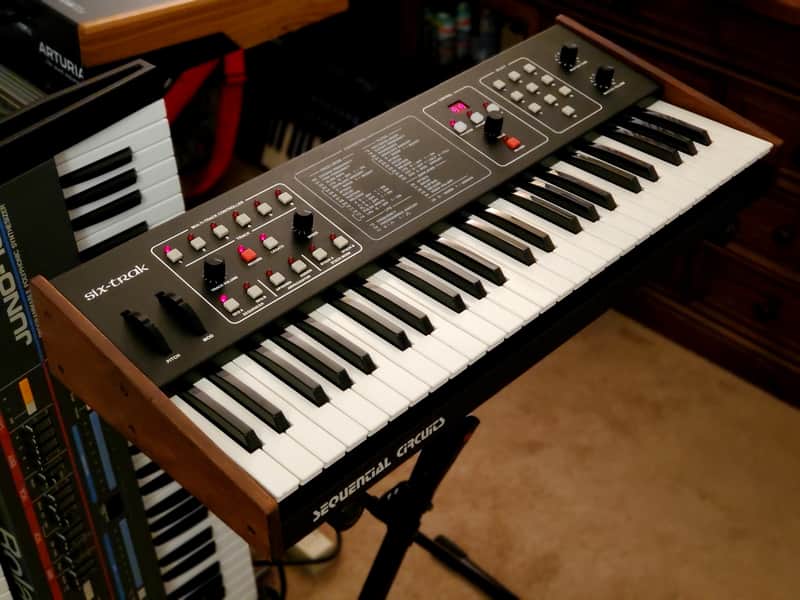 CERTIFIED!!! SEQUENTIAL CIRCUITS SIX TRAK V14 UPGRADED FULLY SERVICED IN AMAZING CONDITION!