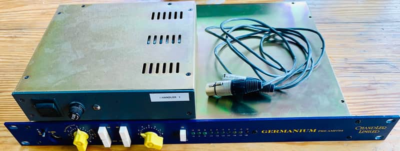 Chandler Limited Germanium Preamp DI with PSU 2000s - Blue image 1