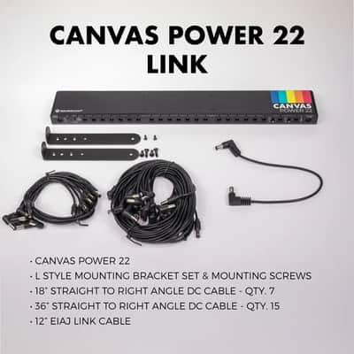 New Walrus Audio Canvas Power 22 LINK Isolated Guitar Effects Pedal Power Supply image 11