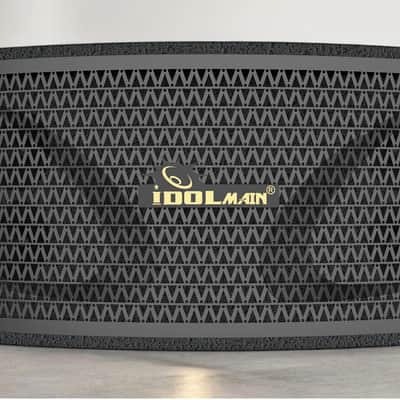 IDOLmain 12" 40000W Full Range Speakers With Bass Booster and 4000W Digital Mixing Amplifier And Dual Wireless Microphones Karaoke System image 3