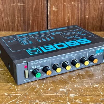 Boss ROD-10 Micro Rack Series Overdrive / Distortion | Reverb