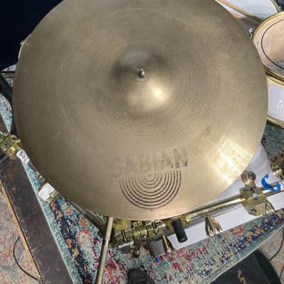 Sabian - 21" AA Dry Ride Cymbal 3162g 1980's image 2