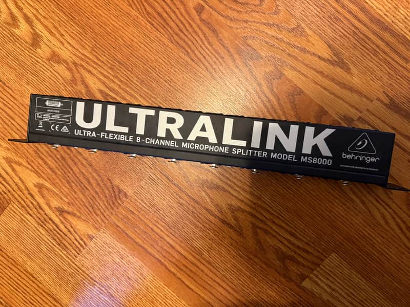 Behringer MS8000 Ultralink 8-Channel Microphone Splitter image 1