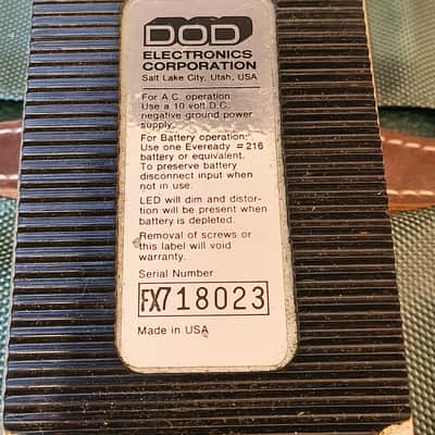 DOD FX30B Gate/Loop 1985 imagen 4