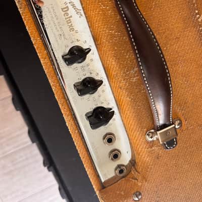 Fender Deluxe 5A3 TV Front 10-Watt 1x12" Guitar Combo 1951 - Tweed image 7