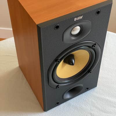 B&W DM601 s2 Bookshelf Loudspeaker Pair - Cherry Finish VG+ Condition, Bi-Wirable, Beautiful Sound image 2