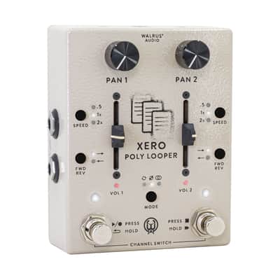 New Walrus Audio Xero Polylooper Looper Guitar Effects Pedal Cream image 6