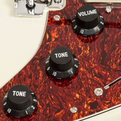 Fret-King FKV6GW Corona 'GW' Geoff Whitehorn, Vintage White image 3