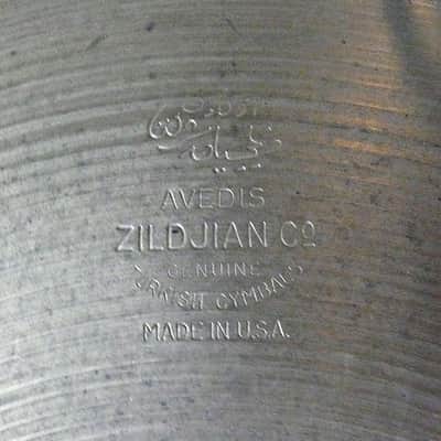 Vintage 30's Zildjian Trans Stamp 11" Avedis Zildjian Hi Hat Cymbals - 488g / 512g - PV Music Drum Shop Inspected and Tested - Play / Sound / Look Great image 12
