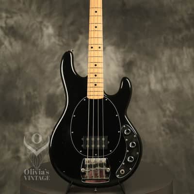 1978 Music Man Stingray Bass Black image 2