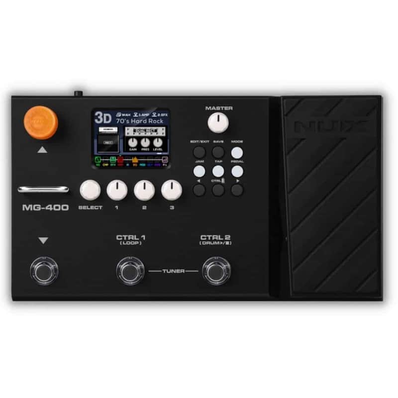Nux MG-400 Modeling Guitar and Bass Processor image 1