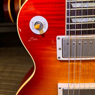 2008 Gibson Custom Shop 1959 Les Paul Reissue R9 – Cherry Sunburst – Complete Case Candy – Demo Video image 3