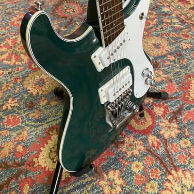 Mosrite Ventures Sidejack 1988 Emerald Green image 2