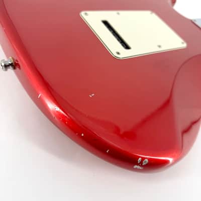 2001 Fender American Series Stratocaster – Chrome Red image 19