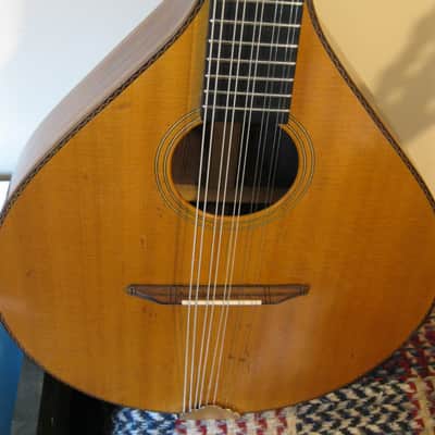 Gerald Adams Cittern Dated 1983 Sitka Spruce & Rosewood British Luthier-Made Traditional 10-String. image 10
