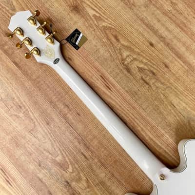 Epiphone Emily Wolfe "White Wolfe" Signature Sheraton Aged Bone White image 17