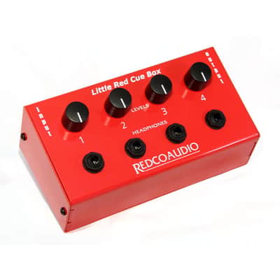 Redco Little Red Cue Box 4-channel Headphone Distribution w/ Volume Controls image 5