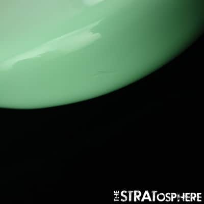 USA Fender JEFF BECK Stratocaster Strat BODY Guitar Surf Green $10 OFF image 4