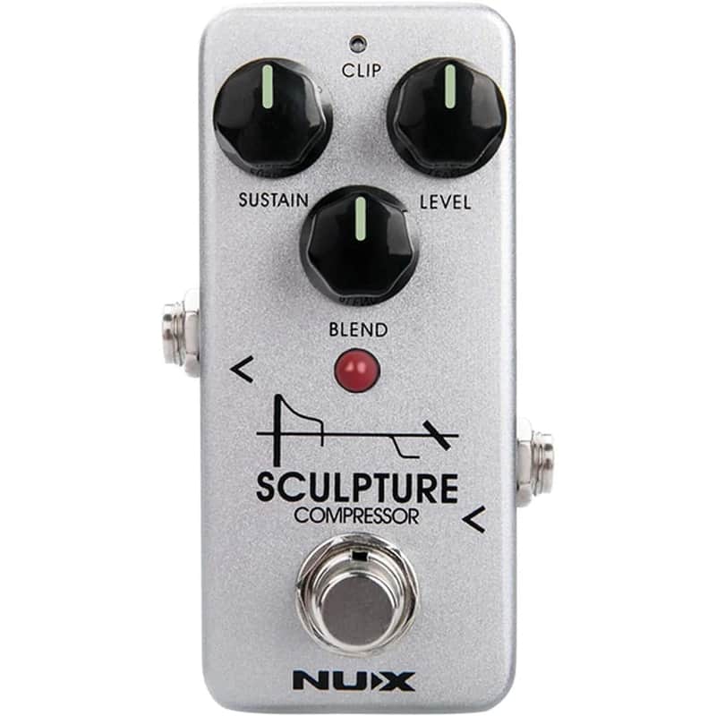 NUX Sculpture Mini Compressor Guitar Effects Pedal image 1