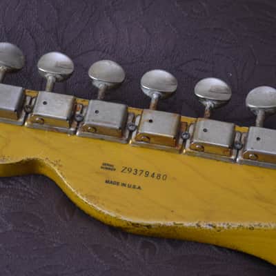 Fender American Telecaster Heavy Relic Nitro Shell Pink w/ Maple Neck image 22