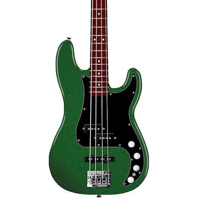 Fender Player II Modified Active Precision Electric Bass, Rosewood Fingerboard, Harvest Green Metallic TGF33 image 1