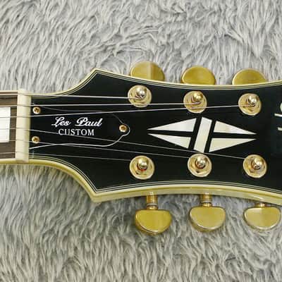 2008 made Epiphone CHINA Les Paul Custom Alpine White Qingdao Made in China image 21