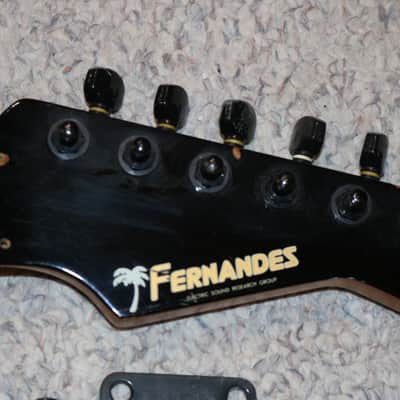 Vintage 1980s Fernandes 24 Fret Neck - Made in Japan - Gotoh Tuners - No Tariffs image 2