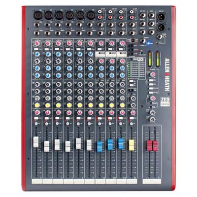 Allen & Heath ZED-12FX Multipurpose FX PA Live Mixer w Built In Effects & Bag image 2
