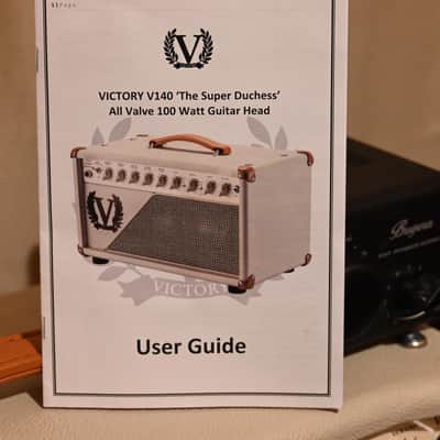 Victory Amps V140 The Super Duchess MKII 96-Watt Guitar Amp Head and Matching 2x12 Cabinet 2025 - Present - Cream image 8
