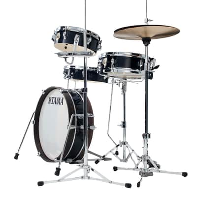 TAMA LJK48P-HBK Club-JAM Pancake Kit 18-10-13-12 Shellset ohne Hardware/Becken hairline black image 2