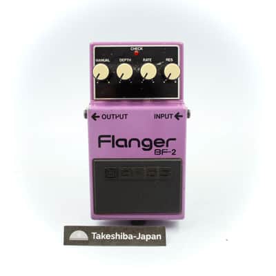 Boss BF-2 Flanger 2000 Made in Taiwan Gray Label PSA Guitar Effect Pedal IN59133 image 1