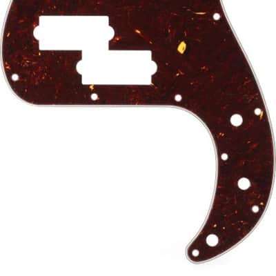 Fender 13-hole Modern-style Precision Bass Pickguard - Tortoise Shell image 2