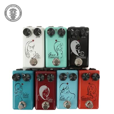 Used Red Witch Seven Sisters Set of Pedals