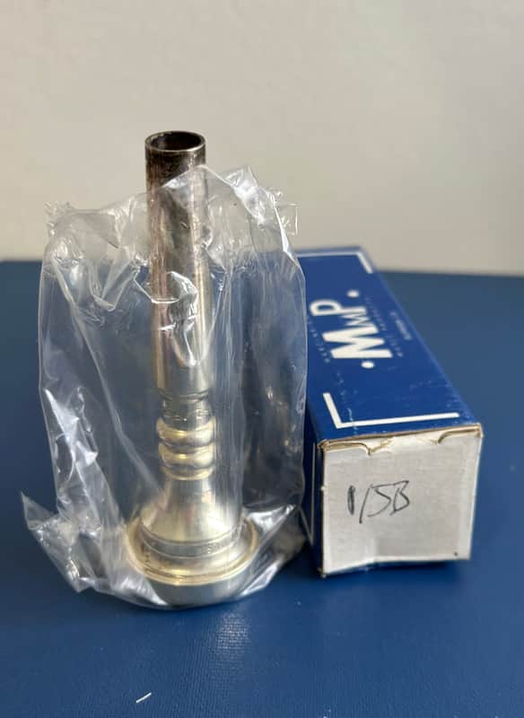 NOS Marcinkiewicz Model 1/5B Trumpet Mouthpiece - Silver image 1