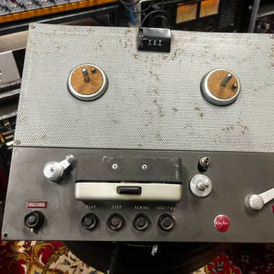Denon 700 Reel To Reel Tape Recorder w 8089 Preamp Project 1950s image 8