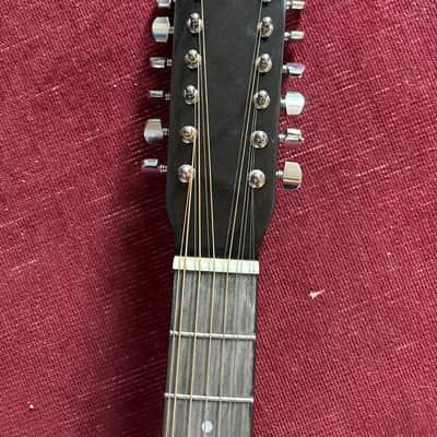 Rogue RA-090 Dreadnought 12-String Acoustic Guitar Natural image 3