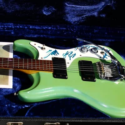 Mosrite The Ventures, Mark V 1966 Green image 4