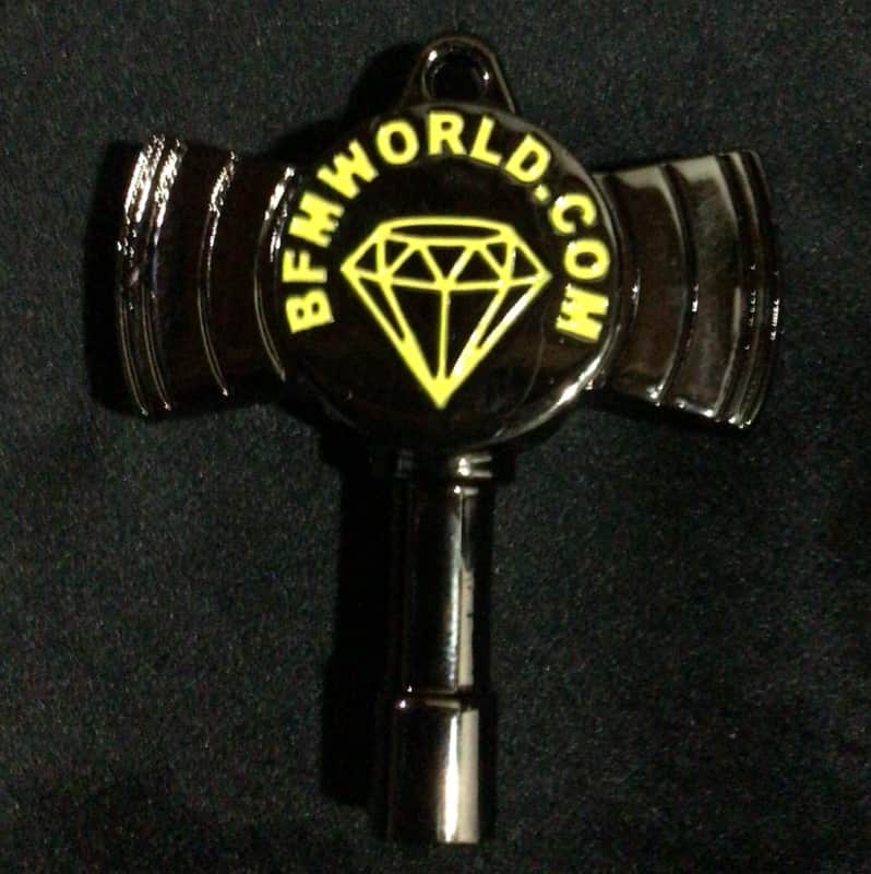 Brian Fraser Moore - Justin Timberlake - Black Chrome - Signature Drum Key image 1