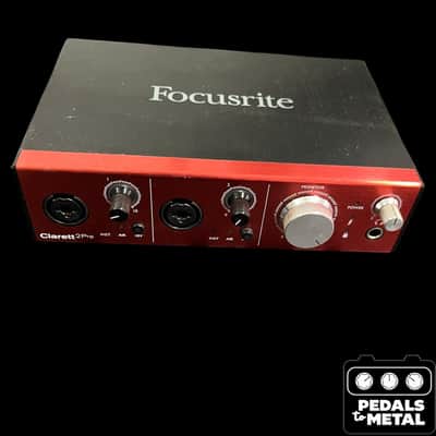 Focusrite Clarett 2Pre Thunderbolt Audio Interface 2010s - Red - X20225 image 2