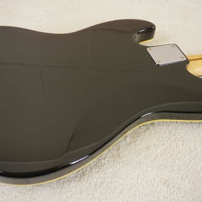 2006-08 Fender Japan AJB-66 Aerodyne Jazz Bass Black Matching Headstock image 13