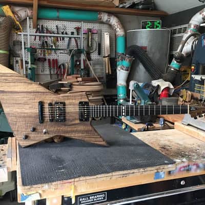 the JACKAL XPro Flamed Korina-by Black Diamond 25-yrs Hand Crafting Guitars In AMERICA image 14