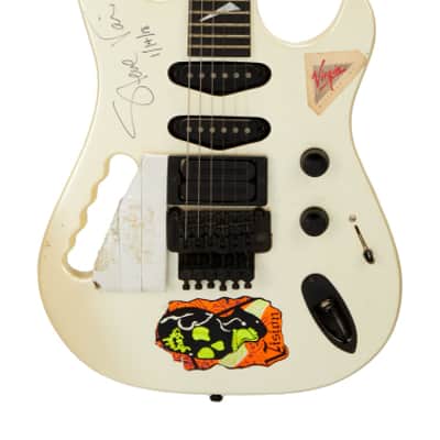 Steve Vai's 1986 Hamer JEM Prototype "Monkey Grip Guitar" incl. Signed Letter of Authenticity - Pre Ibanez - Collector Alert! image 1