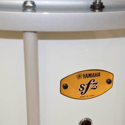 Yamaha MS-9313 SFZ Series 13"x11" Marching Snare Drum, White image 2