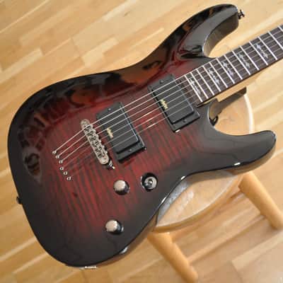 SCHECTER Demon 6 Crimson Red Burst / Demon-6 / WI21053588 image 1