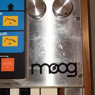 Moog Source Monophonic Analog Synthesizer with Custom Mod for VCF, VCA and CV image 2