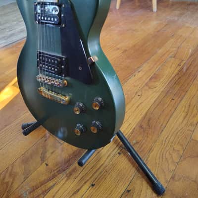 Gibson Les Paul Studio Raw Power 2009 - 2012 - Satin Olive Green image 1