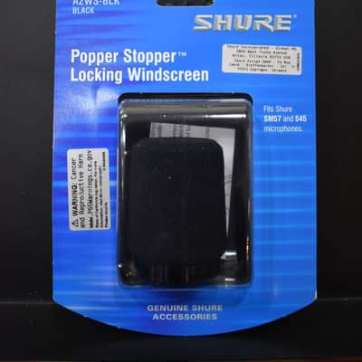 Shure A2WS-BLK Windscreen for SM57 Microphone image 1