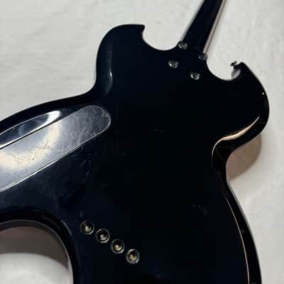Brownsville New York Bat Electric Bass Guitar 2000s - Hot Rod Flame Graphic image 19