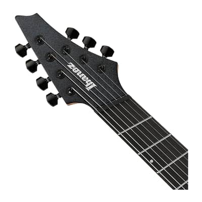 Used Ibanez A527 Alpha Series 7-String Electric Guitar w/ Bag - Iron Pewter image 4